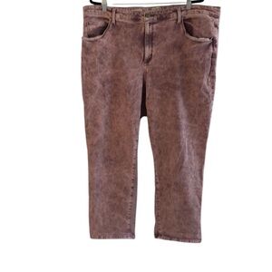 UNIVERSAL THREAD High Rise Slim Straight Lavender Stone Wash Mom Jeans 22W